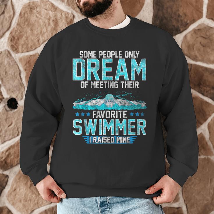 Swimming Parent Swimmer Mom Dad My Favorite Swim Meet Men Graphic Sweatshirt Swimming Parent Swimmer Mom Dad My Favorite Swim Meet Men Graphic Sweatshirt