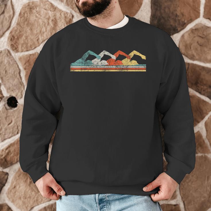 Swimming Swimmer Men Graphic Sweatshirt