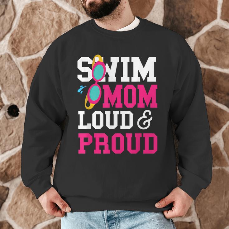 Swimming Swimmer Swim Mom Men Graphic Sweatshirt
