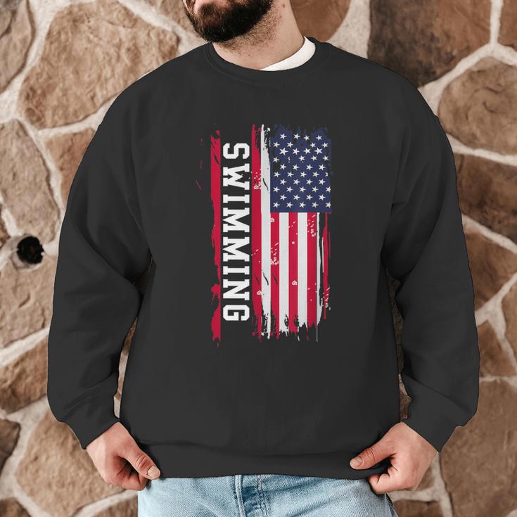 Swimming And Swimmers Men Graphic Sweatshirt