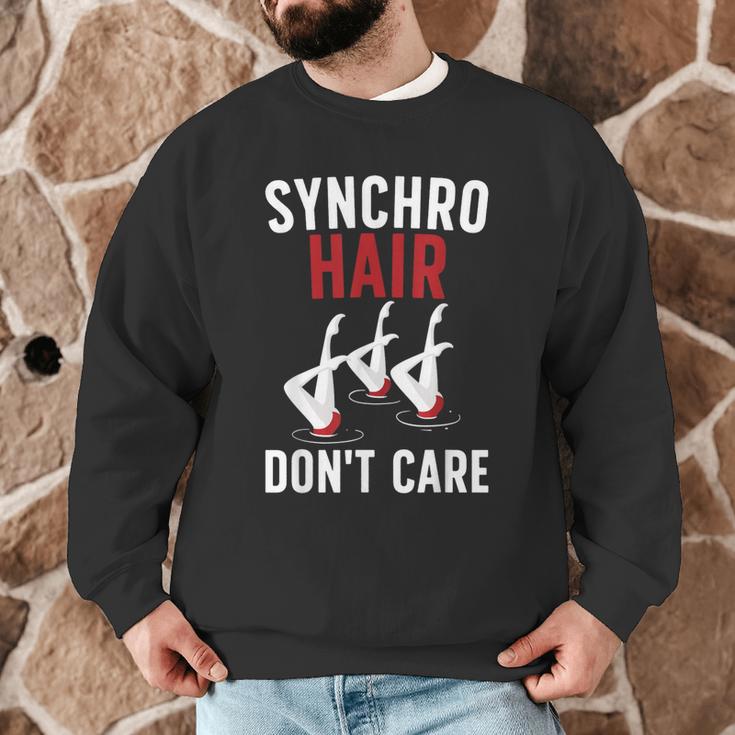 Synchronized Swimming Art For Men Women Synchronized Swim Men Graphic Sweatshirt