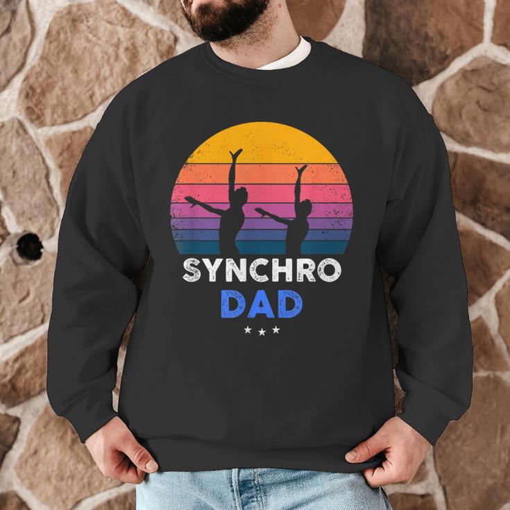 Synchronized Swimming Synchro Dad Men Graphic Sweatshirt Synchronized Swimming Synchro Dad Men Graphic Sweatshirt