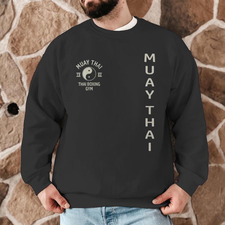 Thai Boxing Muay Thai Men Graphic Sweatshirt Thai Boxing Muay Thai Men Graphic Sweatshirt