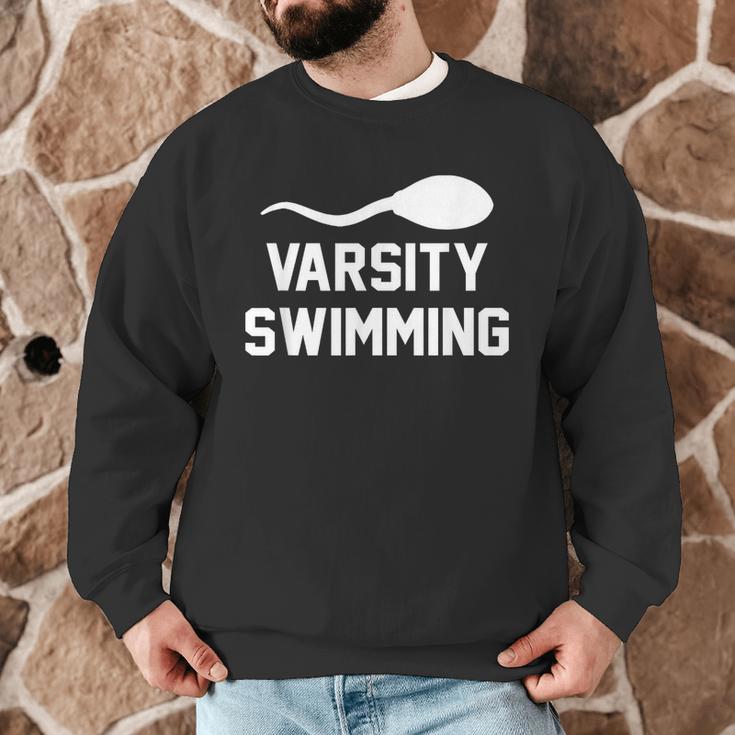 Varsity Swimming For Men Women Men Graphic Sweatshirt Varsity Swimming For Men Women Men Graphic Sweatshirt