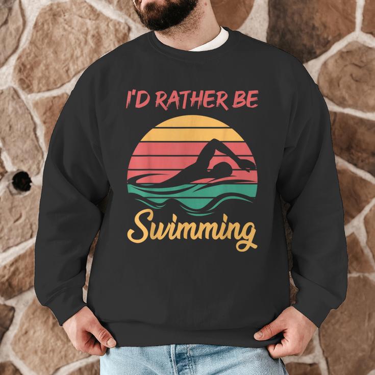 Water Rat Water Sports Hobby Swimming Club Swimming Men Graphic Sweatshirt Water Rat Water Sports Hobby Swimming Club Swimming Men Graphic Sweatshirt