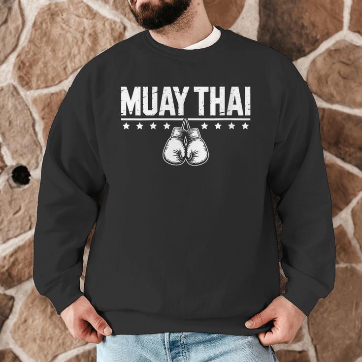 Women's Cute Muay Thai Art For Men Women Kids Muay Thai Lovers Men Graphic Sweatshirt
