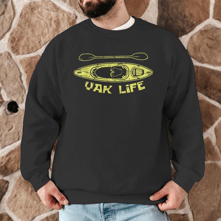 Yak Life Kayaker Or Canoeist Men Graphic Sweatshirt