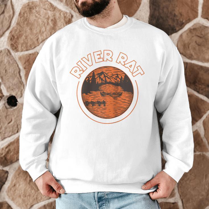 Canoe Canoeing Retro River Rat Raglan Baseball Tee Men Graphic Sweatshirt Canoe Canoeing Retro River Rat Raglan Baseball Tee Men Graphic Sweatshirt