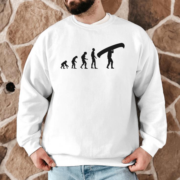 Canoe Evolution Canoeing Shirt T-Shirt Men Graphic Sweatshirt