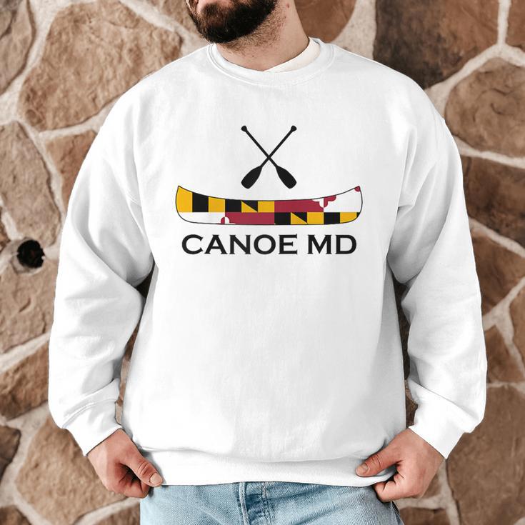 Canoe Maryland Raglan Baseball Tee Men Graphic Sweatshirt