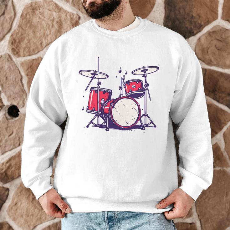 Drum Kit Electronic Drums Sweatshirt Men Graphic Sweatshirt Drum Kit Electronic Drums Sweatshirt Men Graphic Sweatshirt