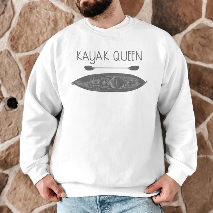 Kayak Queen Fun Kayak And Canoe Paddler Men Graphic Sweatshirt