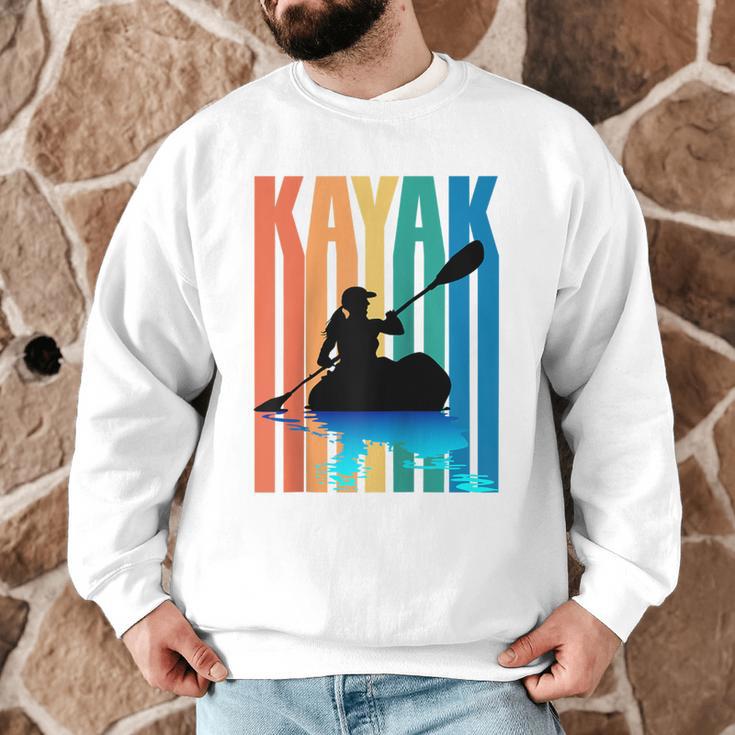 Kayaking Kayak Retro Art Canoe Raglan Baseball Tee Men Graphic Sweatshirt Kayaking Kayak Retro Art Canoe Raglan Baseball Tee Men Graphic Sweatshirt