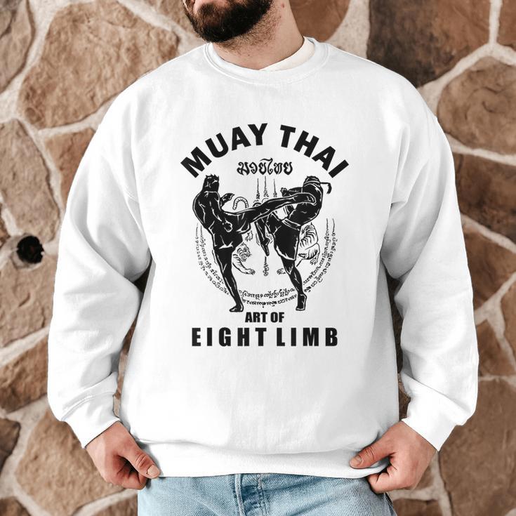 Muay Thai Art Of Eight Limb Men Graphic Sweatshirt
