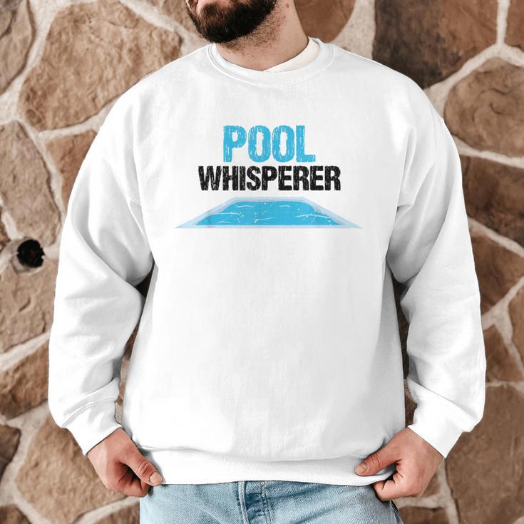 Pool Guy For Swimming Pool Boy And Pool Cleaner Men Graphic Sweatshirt