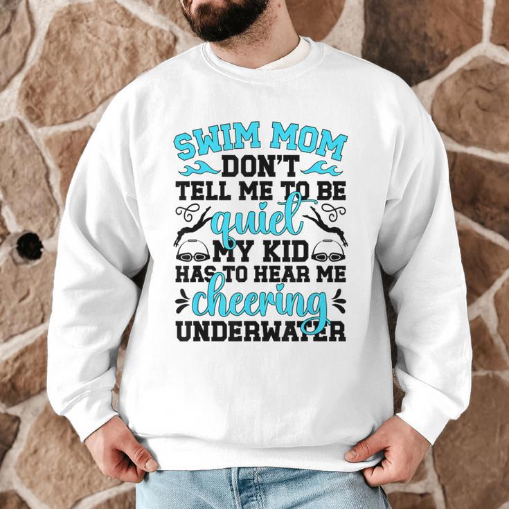 Swim Mom Swimming Mama Of A Swimmer Mom Swim Mother Men Graphic Sweatshirt Swim Mom Swimming Mama Of A Swimmer Mom Swim Mother Men Graphic Sweatshirt