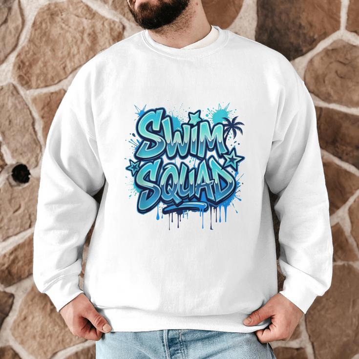 Swimming Matching Tee Men Graphic Sweatshirt Swimming Matching Tee Men Graphic Sweatshirt