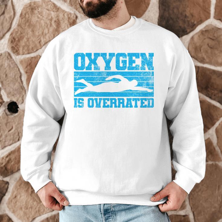 Swimming Swimmer Swim Men Graphic Sweatshirt