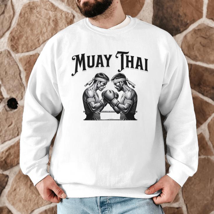 Thai Boxing Muay Thai Boxer Men Graphic Sweatshirt Thai Boxing Muay Thai Boxer Men Graphic Sweatshirt