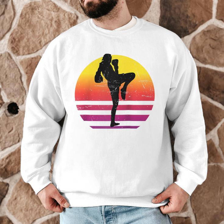 Women's Thai Boxer Thai Boxing Muay Thai Raglan Baseball Tee Men Graphic Sweatshirt