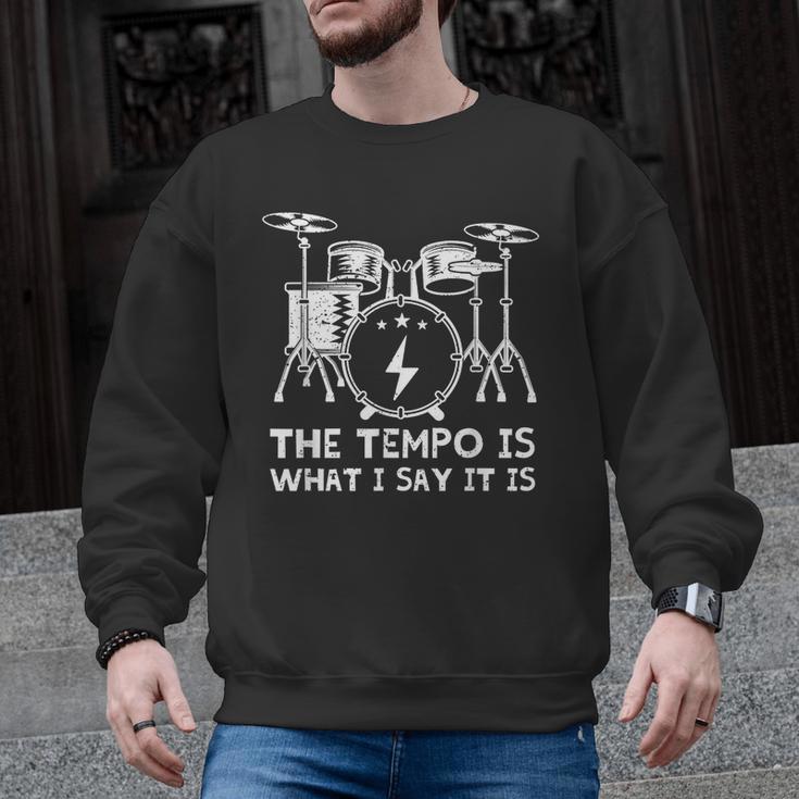 Best Drum For Men Women Drummer Drum Kit Drumming Men Graphic Sweatshirt