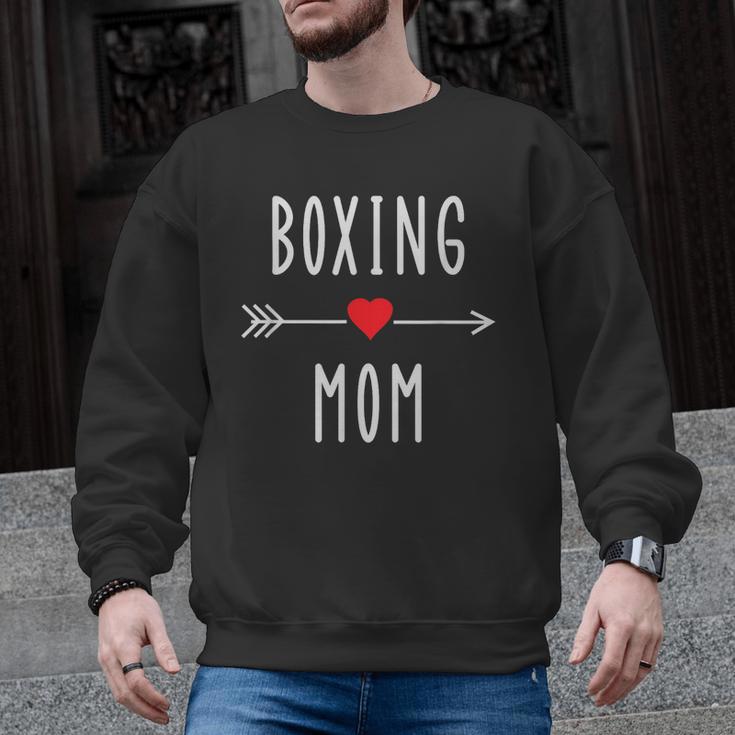 Boxing Mom Boxing MMA Muay Thai Mom Men Graphic Sweatshirt