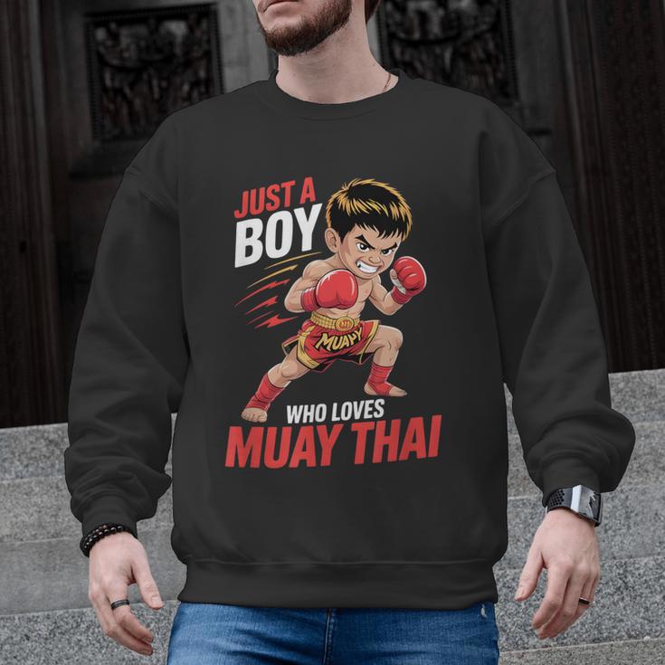 Boys Muay Thai Men Graphic Sweatshirt