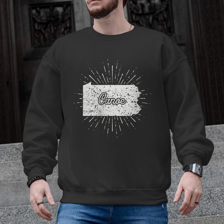 Canoe Pennsylvania Men Graphic Sweatshirt