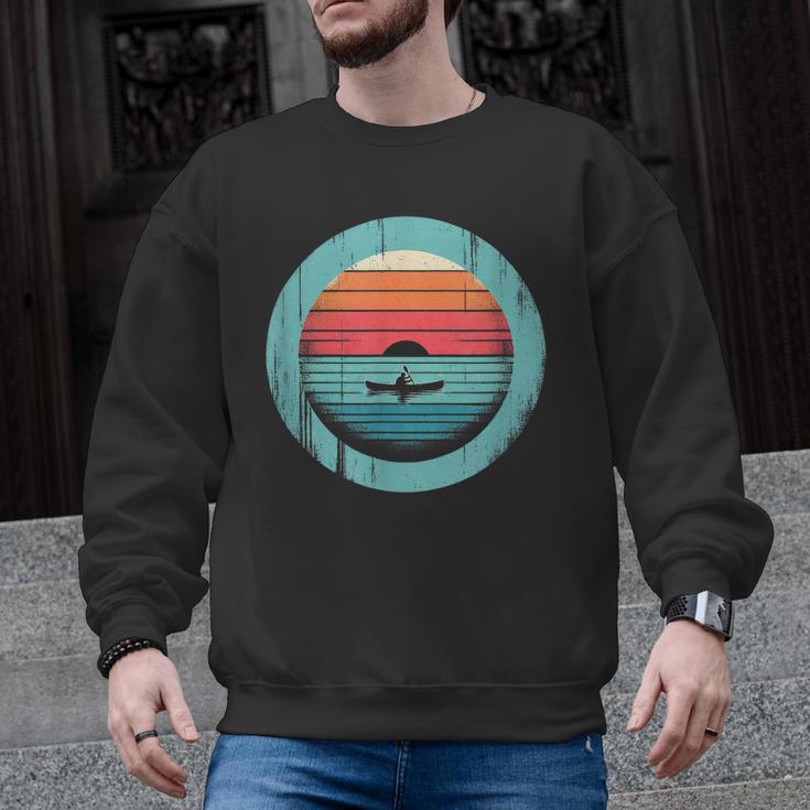 Canoe Sunset Men Graphic Sweatshirt