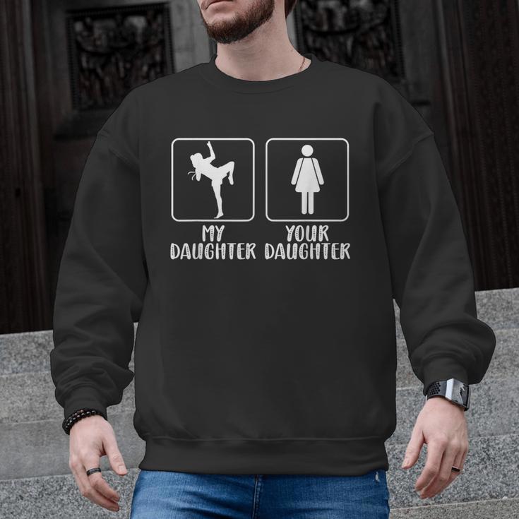 My Daughter Muay Thai Mom Muay Thai Mother Muay Thai Mama Men Graphic Sweatshirt