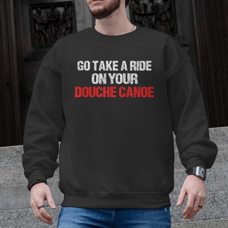 Douche Canoe Vulgar Profanity T-Shirt Men Graphic Sweatshirt
