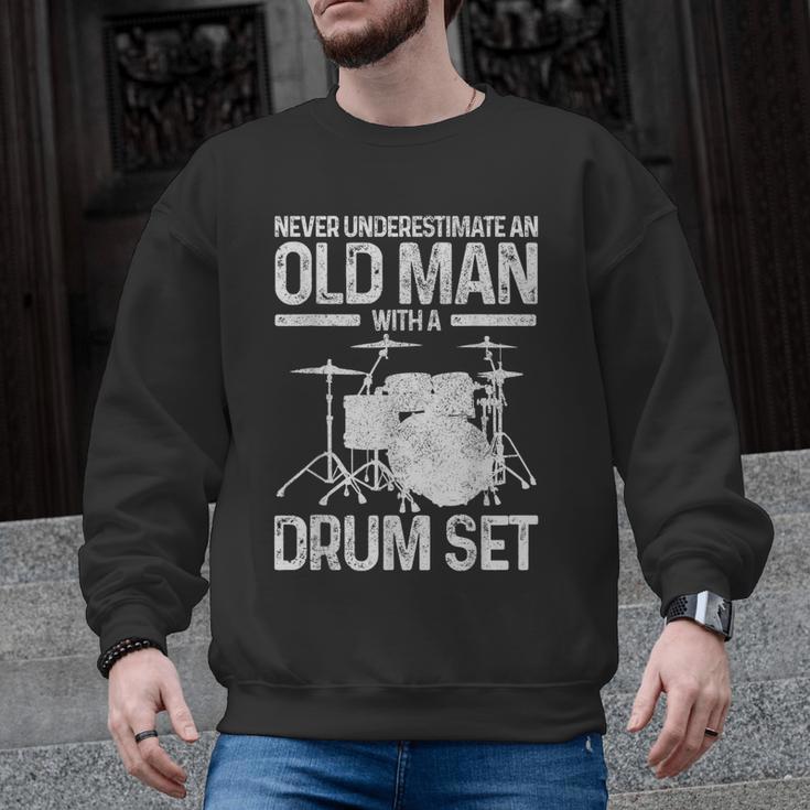 Drummer Drum Kit Vintage Drummer Men Graphic Sweatshirt, trending gift Drummer Drum Kit Vintage Drummer Men Graphic Sweatshirt, trending gift