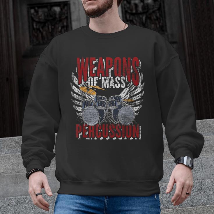 Drummer Rock Drummer Drum Kit Men Graphic Sweatshirt