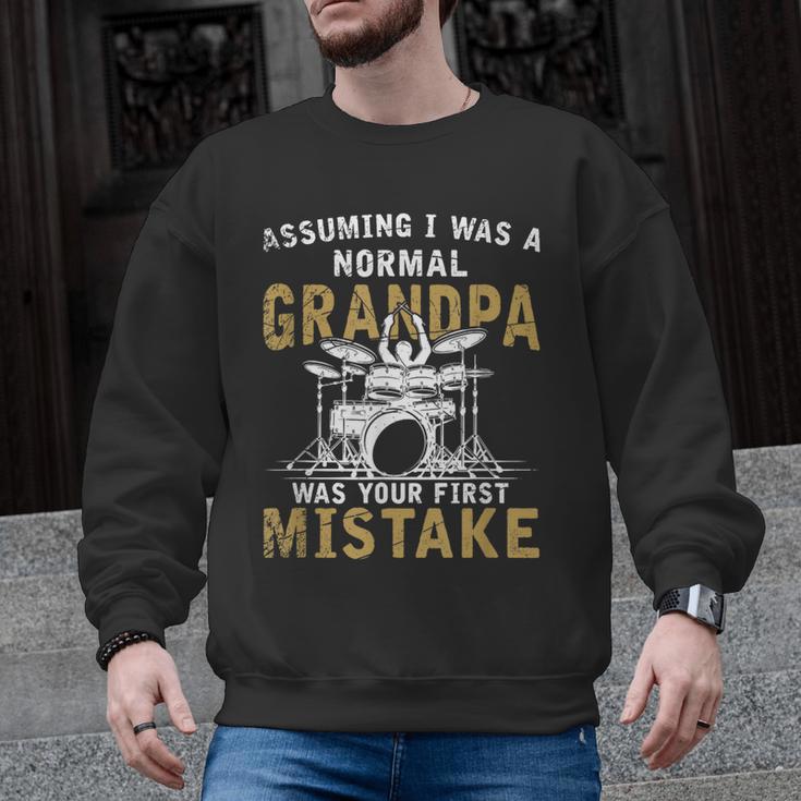 Grandpa Drummer Father's Day Drum Kit Men Graphic Sweatshirt, trending gift Grandpa Drummer Father's Day Drum Kit Men Graphic Sweatshirt, trending gift