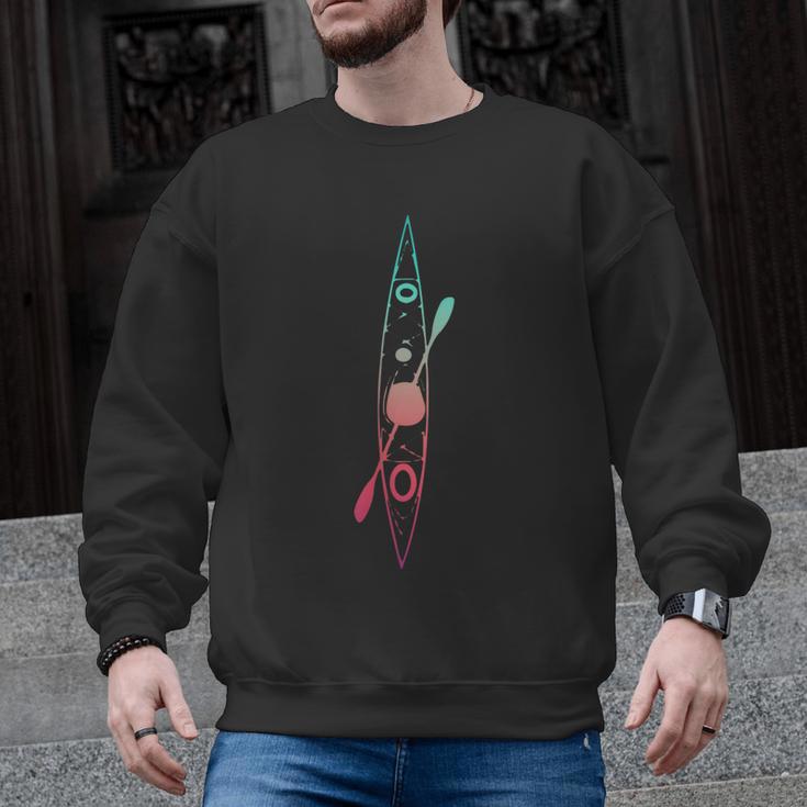 Kayak Lover Kayaking Canoe Paddling Water Sport Cute Kayaker Men Graphic Sweatshirt