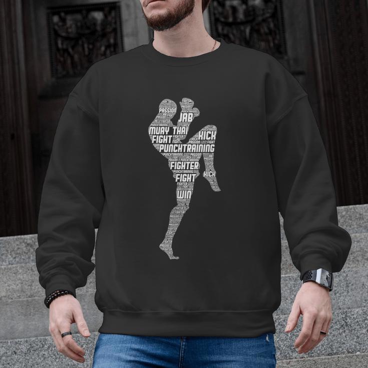 Muay Thai Thai Boxes Taekwondo Men Boys Children Men Graphic Sweatshirt