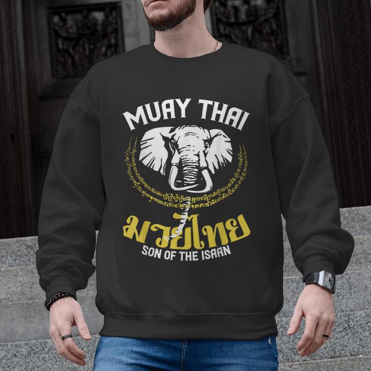 Muay Thai Thai Boxing Elephant Martial Arts T-Shirt Men Graphic Sweatshirt