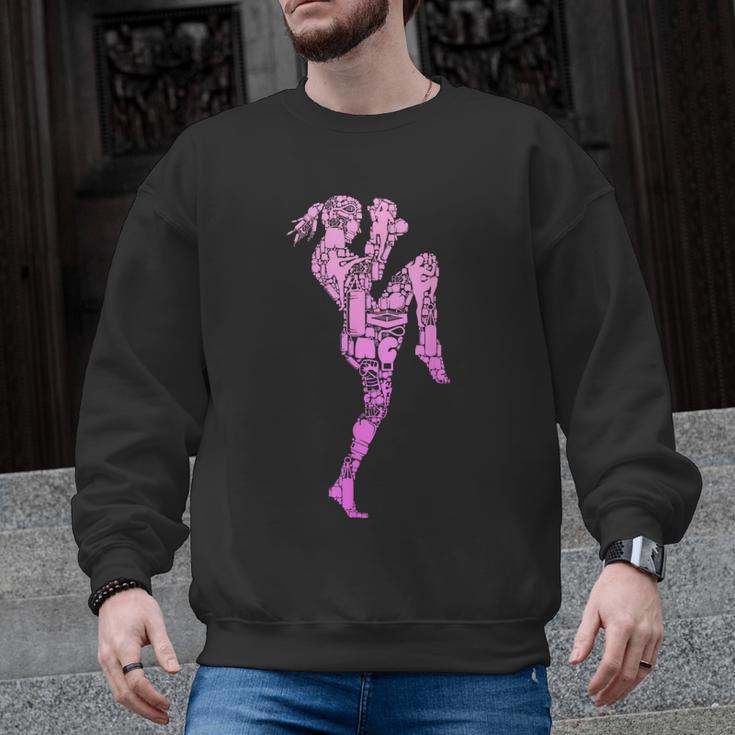 Muay Thai Thai Boxing Women Girls Children Men Graphic Sweatshirt
