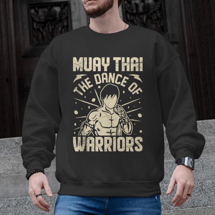 Muay Thai The Dance Of Warriors Muay Thai Men Graphic Sweatshirt, trending gift Muay Thai The Dance Of Warriors Muay Thai Men Graphic Sweatshirt, trending gift