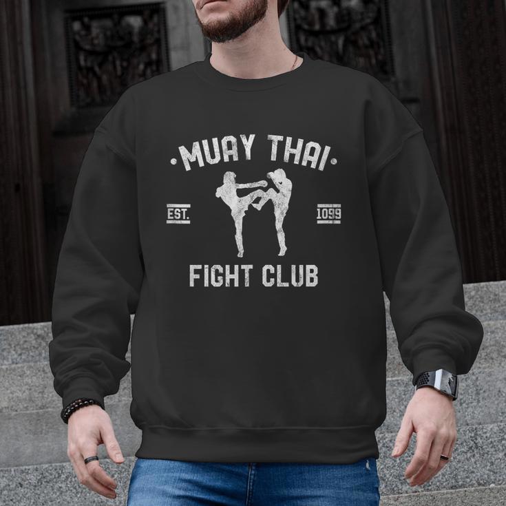 Muay Thai Fight Club Kickboxing Fighters W Men Graphic Sweatshirt, trending gift