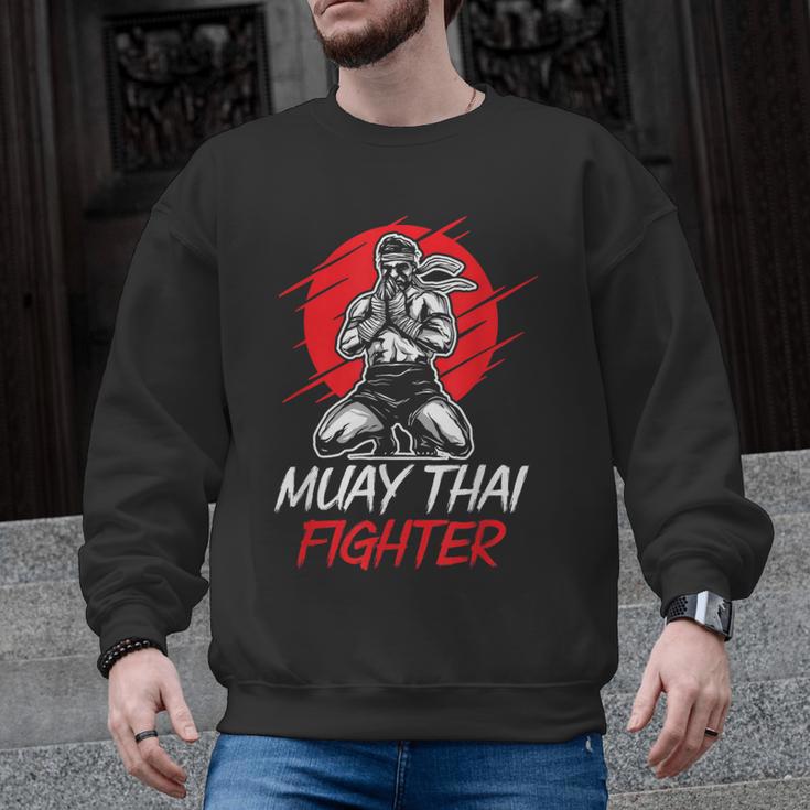 Muay Thai Fighter Martial Arts Boxing Hobby Men Graphic Sweatshirt, trending gift