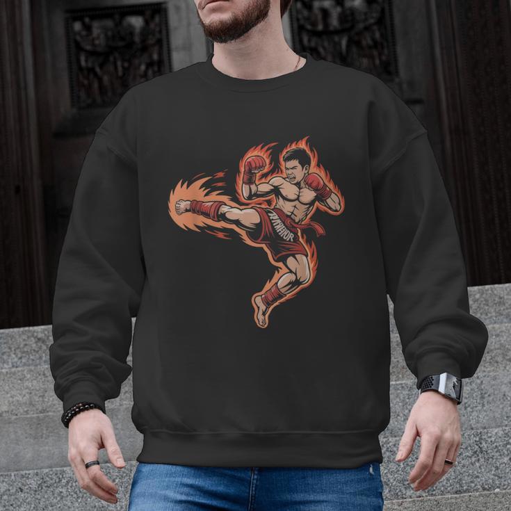 Muay Thai Mongkol Headband Minimal Clean Art Fighter Men Graphic Sweatshirt, trending gift Muay Thai Mongkol Headband Minimal Clean Art Fighter Men Graphic Sweatshirt, trending gift