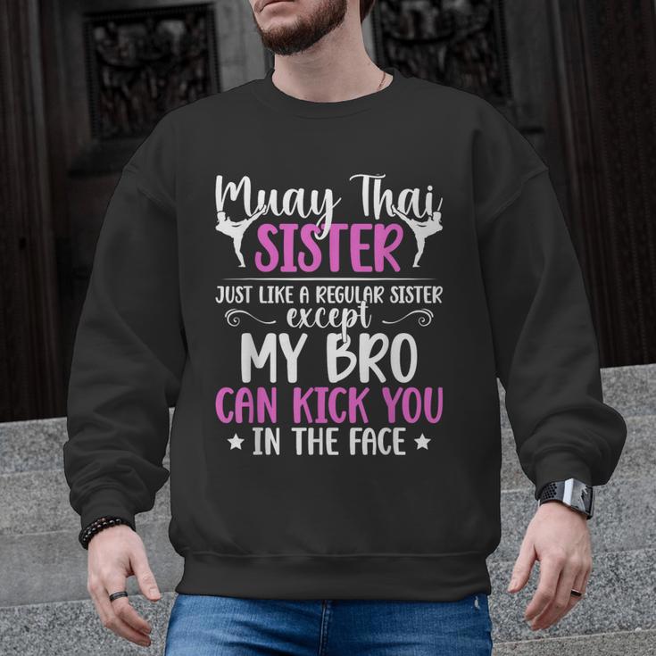 Muay Thai Sister Definition Muay Thai Sis Men Graphic Sweatshirt