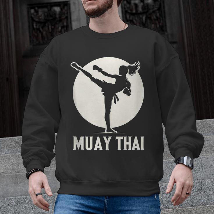 Muay Thai Woman Image Men Graphic Sweatshirt, trending gift Muay Thai Woman Image Men Graphic Sweatshirt, trending gift