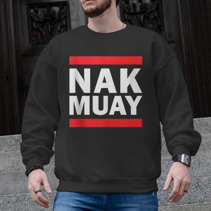 Nak Muay Thai Fighter Men Graphic Sweatshirt