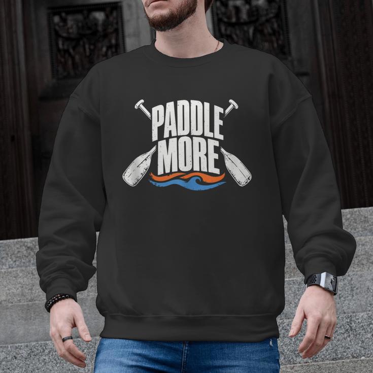 Paddle More Kayak Canoe Paddling Graphic Men Graphic Sweatshirt, trending gift