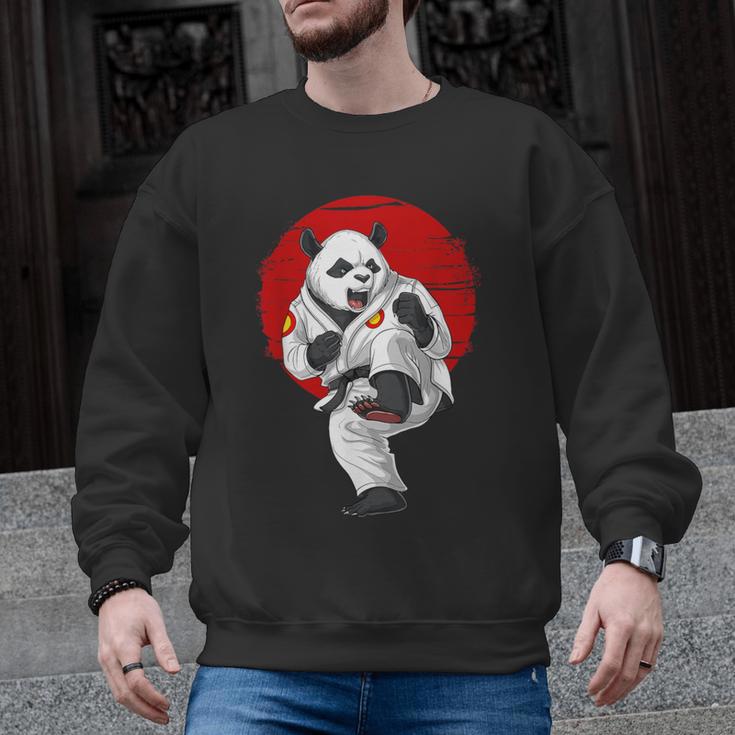 Panda Bear Karate Kickboxing Muay Thai Martial Arts Men Graphic Sweatshirt, trending gift Panda Bear Karate Kickboxing Muay Thai Martial Arts Men Graphic Sweatshirt, trending gift