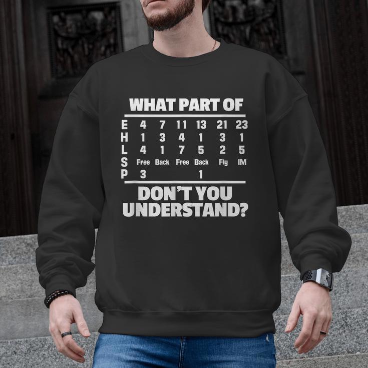 What Is Part Of Don't You Understand Swimming Swimmer Swimming Men Graphic Sweatshirt, trending gift What Is Part Of Don't You Understand Swimming Swimmer Swimming Men Graphic Sweatshirt, trending gift