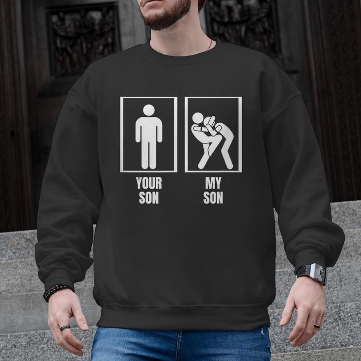 Your Son My Son Dad Father Mom Mother Muay Thai Men Graphic Sweatshirt