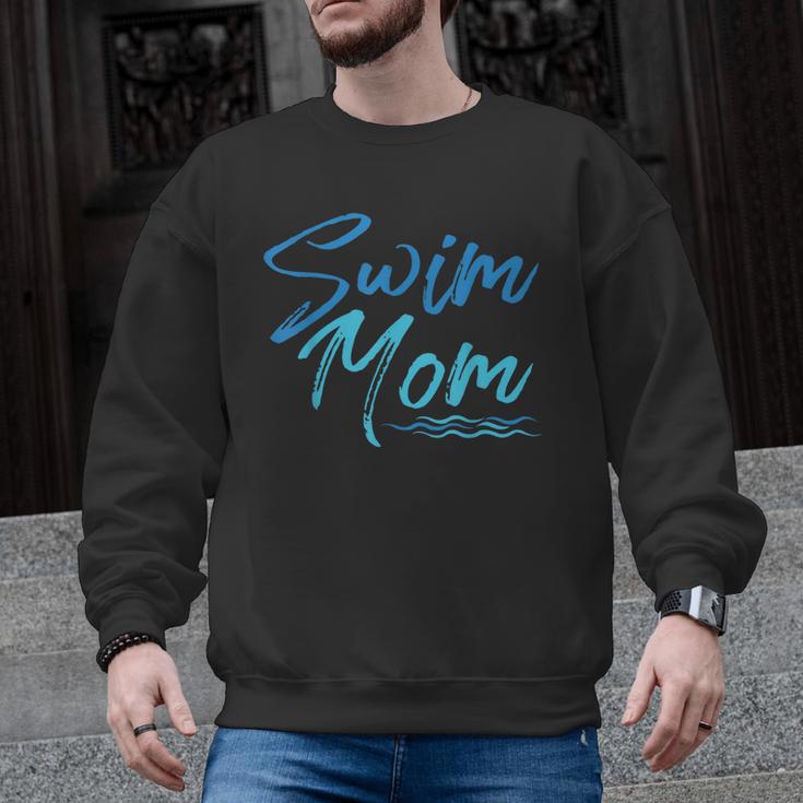 Swim Mom Swimming Cute Men Graphic Sweatshirt
